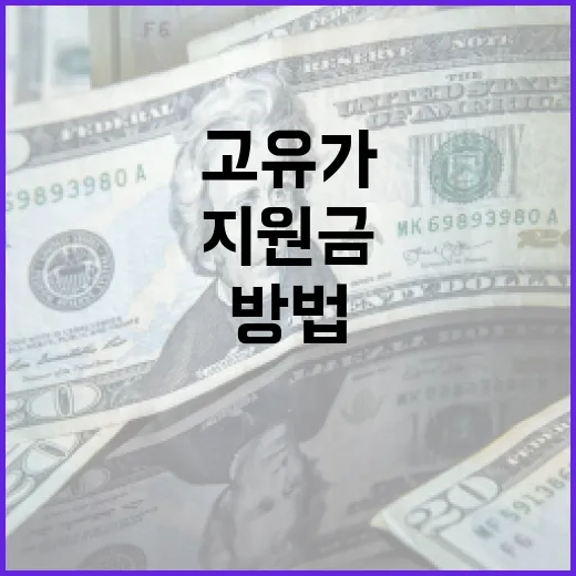 고유가 지원금을 신청하는 방법: 절차와 유의사항 - 요약