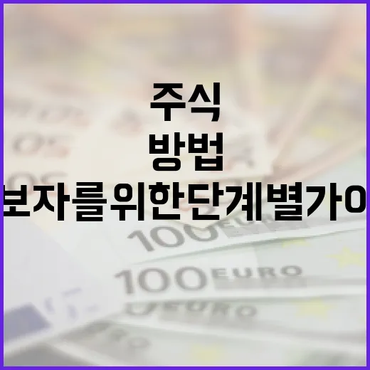 주식을 사는 방법: 초보자를 위한 단계별 가이드 - 요약