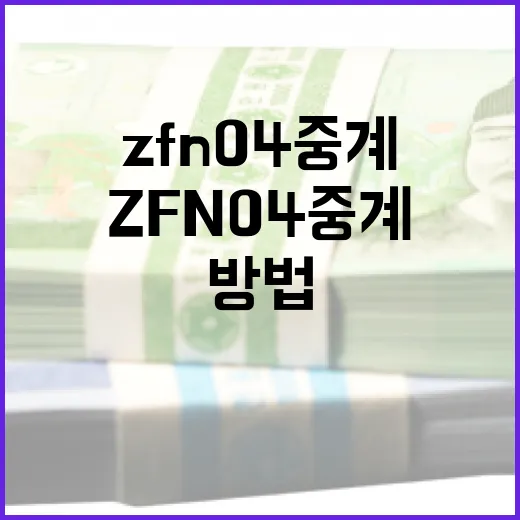 zfn04 중계를 최적화하는 방법 - 요약