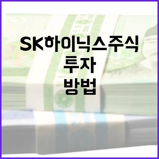 SK하이닉스 주식에 투자하는 방법 - 요약