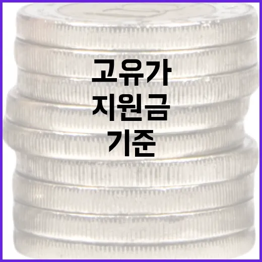 고유가 지원금 기준을 이해하고 최대한 활용하는 방법 - 요약