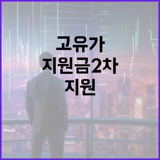 고유가 지원금 2차 지원 받는 방법 - 요약