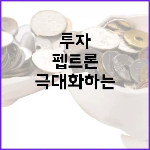 펩트론 투자 기회를 극대화하는 방법 - 요약