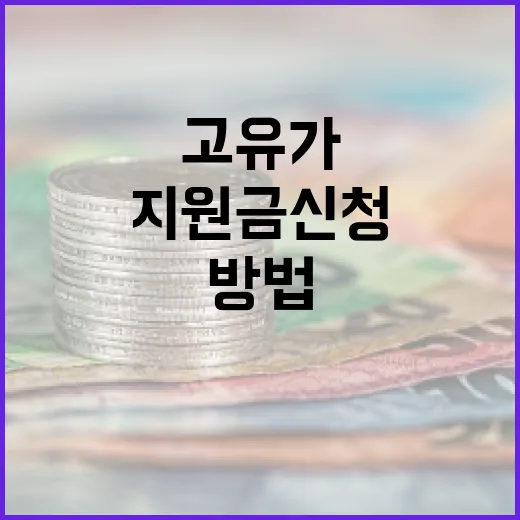 고유가 지원금 신청하는 방법: 초보자를 위한 가이드 - 요약