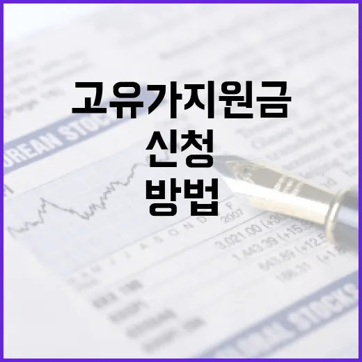 고유가 지원금 대상 기준을 이해하고 신청하는 방법 - 요약