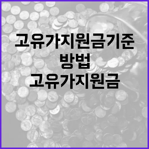 고유가 지원금 기준을 이해하고 활용하는 방법 - 요약