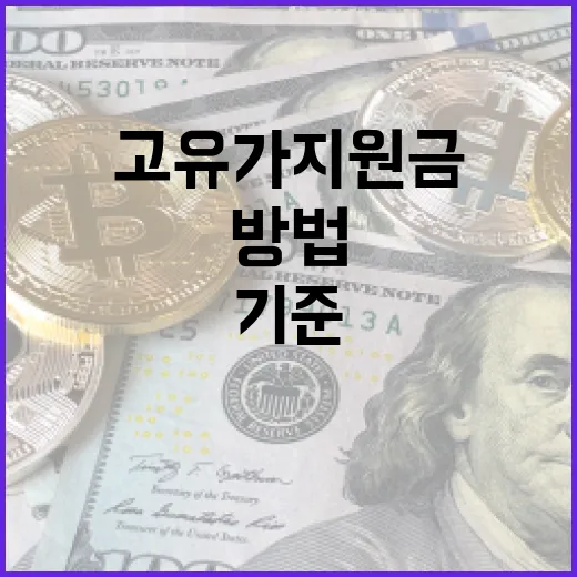 고유가 지원금 기준을 이해하는 방법 - 요약