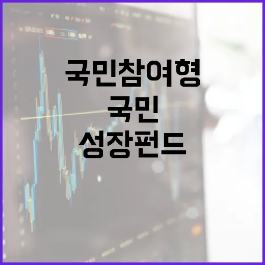 국민참여형 성장펀드, 어떻게 시작할까? - 요약