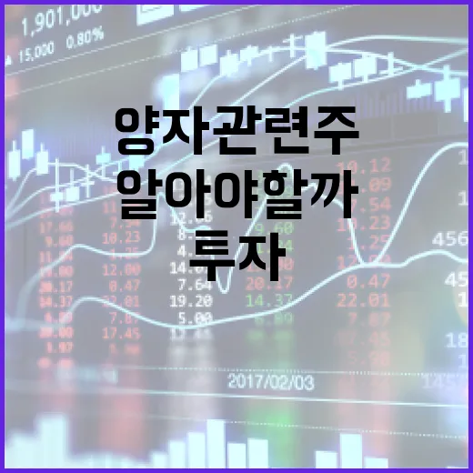양자 관련주에 투자하는 방법: 무엇을 알아야 할까? - 요약