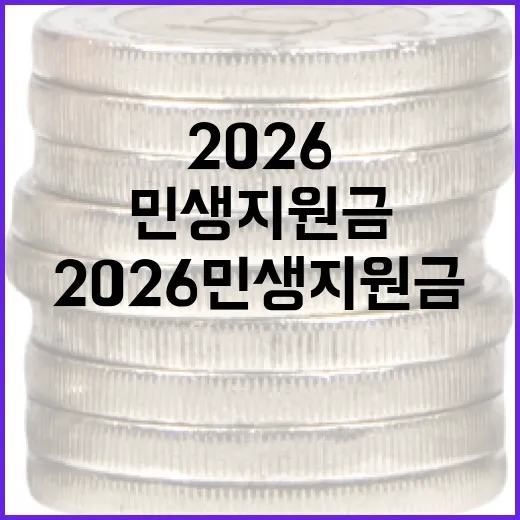 2026 민생지원금, 이렇게 활용해보세요! - 요약