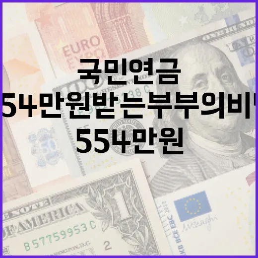 국민연금 554만원 받는 부부의 비밀: 당신도 가능할까? - 요약