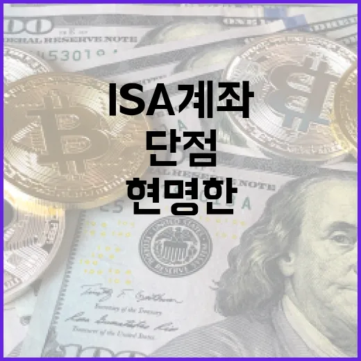 ISA 계좌의 숨겨진 단점과 현명한 활용법 - 요약