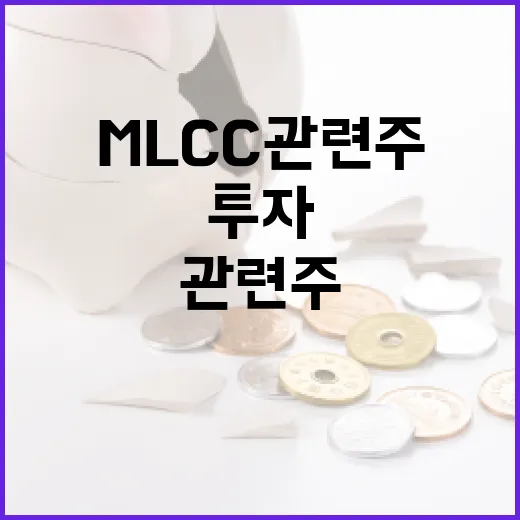 MLCC 관련주 투자, 이렇게 시작해보세요 - 요약