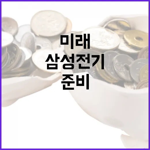 삼성전기의 미래를 준비하는 방법 - 요약