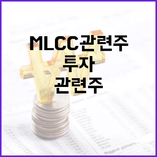 MLCC 관련주 투자, 이렇게 시작해보세요 - 요약