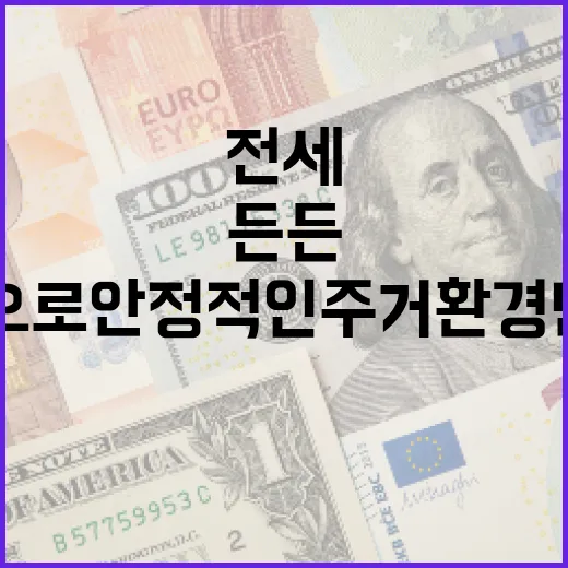 든든전세주택으로 안정적인 주거 환경 만들기 - 요약