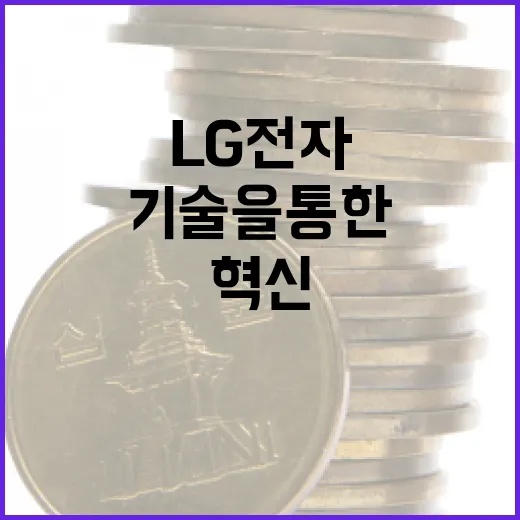 LG전자의 혁신 기술을 통한 변화: 알아봐야 할 것들 - 요약