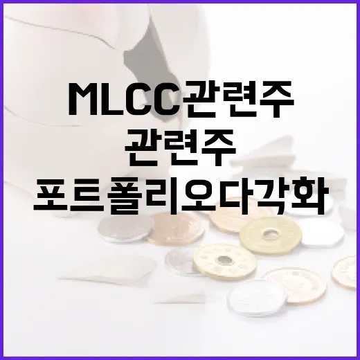 MLCC관련주로 포트폴리오 다각화하는 방법 - 요약