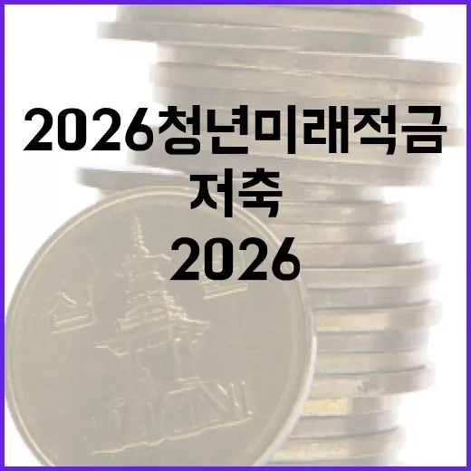 2026 청년미래적금 활용법: 효율적인 저축 전략 - 요약