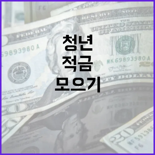 청년미래적금 활용하는 방법: 돈 모으기 팁 - 요약