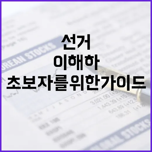 선거를 이해하는 방법: 초보자를 위한 가이드 - 요약