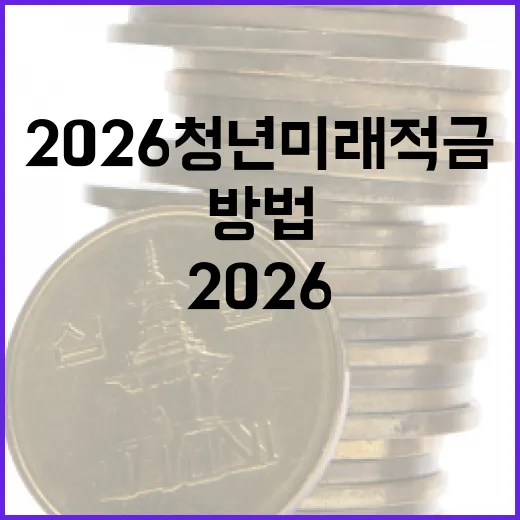 2026 청년미래적금, 제대로 활용하는 방법 - 요약