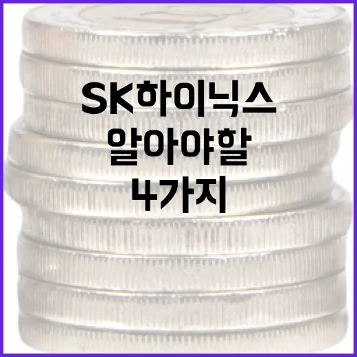 SK하이닉스에 대해 알아야 할 4가지 중요한 사실 - 요약