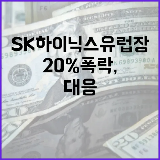 SK하이닉스 유럽장에서 20% 폭락, 그 이유와 대응 전략 - 요약