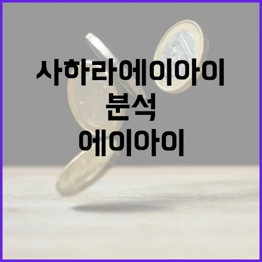 사하라에이아이를 활용한 혁신적인 금융 분석 방법 - 요약