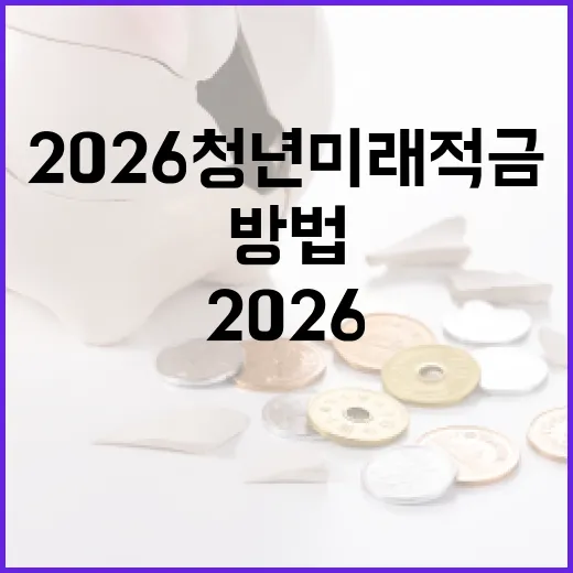 2026 청년미래적금, 제대로 활용하는 방법 - 요약