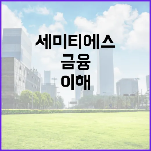 세미티에스를 이해하는 방법: 금융 시장에서의 역할과 중요성 - 요약