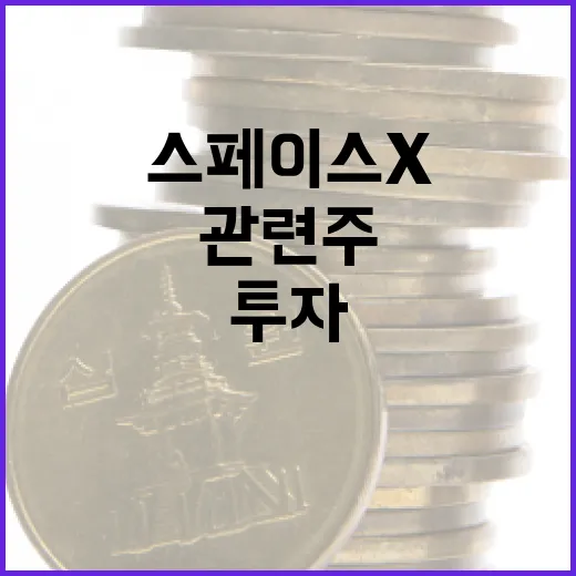 스페이스X 관련주 투자하는 방법 - 요약