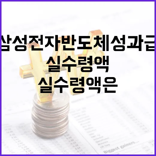삼성전자 반도체 성과급, 당신이 받을 수 있는 실수령액은? - 요약