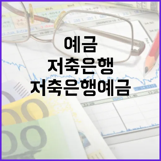 저축은행예금 넣기 전 확인할 5가지 숫자 - 요약