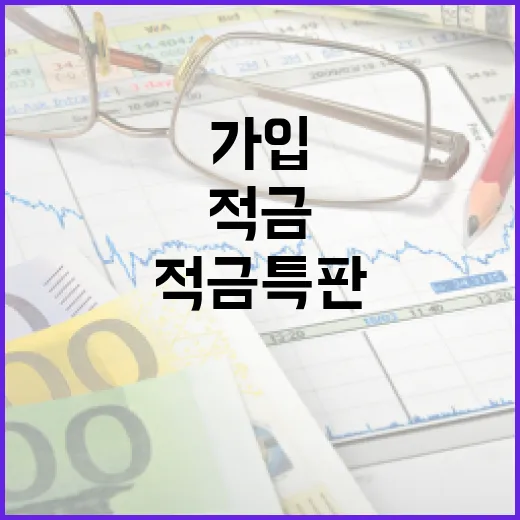 적금특판 가입 전 꼭 계산할 5가지 숫자 - 요약