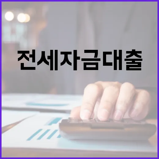 전세자금대출 고르기 전 확인할 5가지 숫자 - 요약
