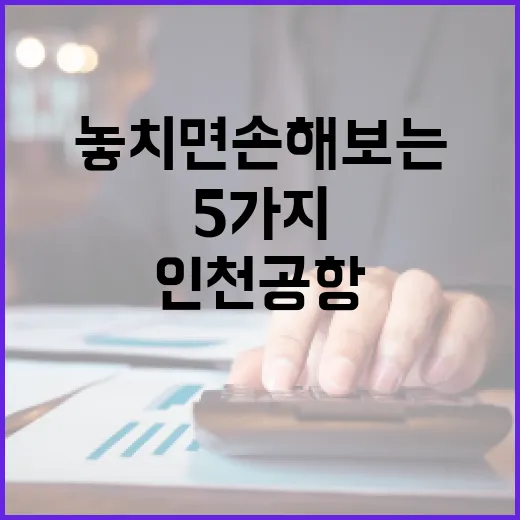 인천공항라운지카드 고를 때 놓치면 손해 보는 5가지 기준 - 요약