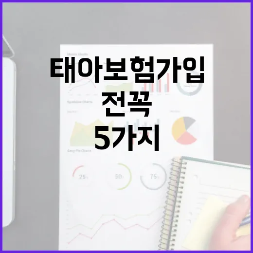 태아보험 가입 전 꼭 따져볼 5가지 숫자 기준 - 요약
