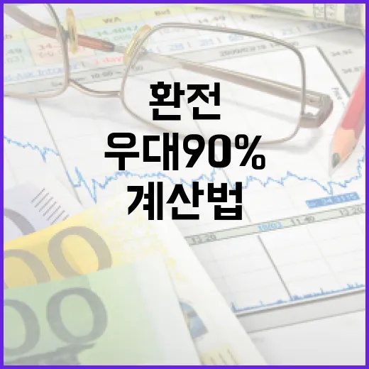 환전우대 90%가 전부가 아닌 5가지 계산법 - 요약