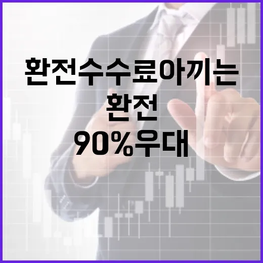 환전수수료 아끼는 5가지 기준, 90% 우대보다 먼저 볼 숫자 - 요약