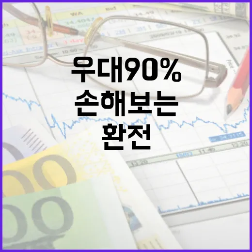 환전우대 90%도 손해 보는 5가지 경우 - 요약