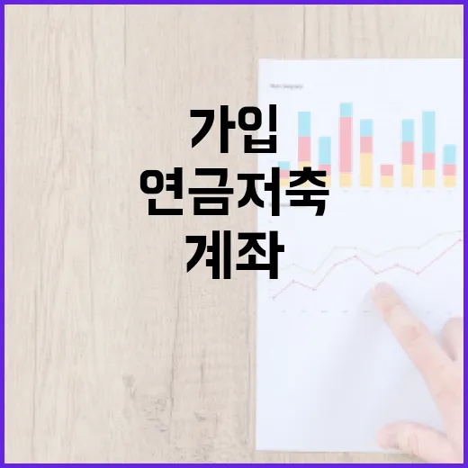 연금저축계좌 가입 전 반드시 계산할 5가지 숫자 - 요약