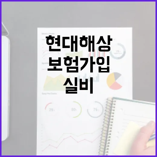 현대해상실비보험 가입 전 확인할 5가지 숫자 - 요약