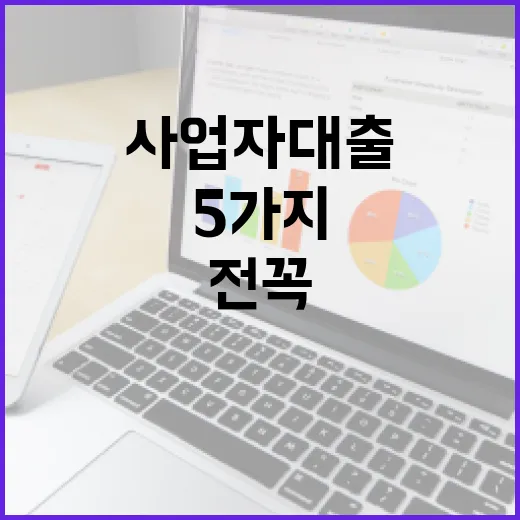 사업자대출 받기 전 꼭 계산할 5가지 숫자 - 요약