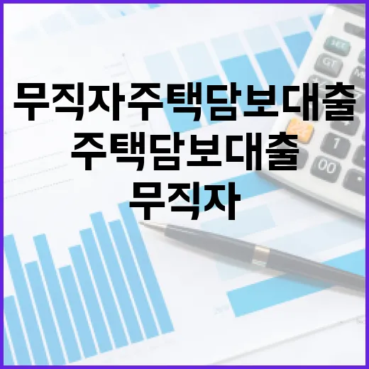 무직자주택담보대출 받을 때 먼저 따져볼 5가지 숫자 - 요약