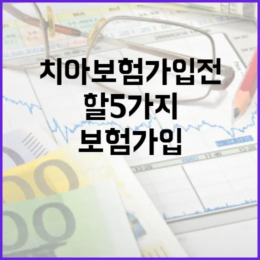 어린이치아보험 가입 전 꼭 따져야 할 5가지 숫자 - 요약