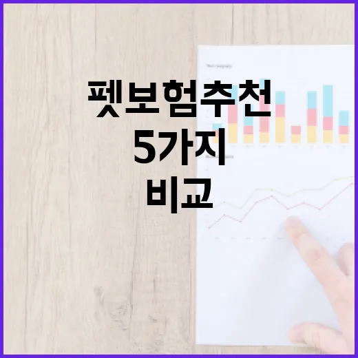 펫보험추천 전 꼭 비교할 5가지 숫자 기준 - 요약