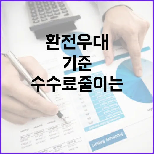 환전우대 90%에 속지 않고 수수료 줄이는 5가지 기준 - 요약