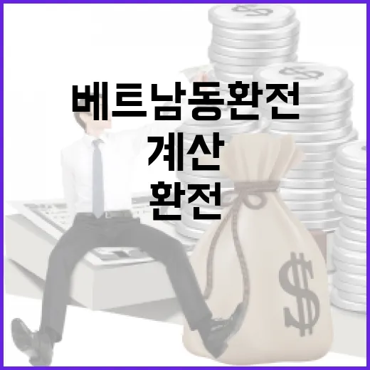 베트남동환전 전 꼭 계산할 5가지 숫자 - 요약