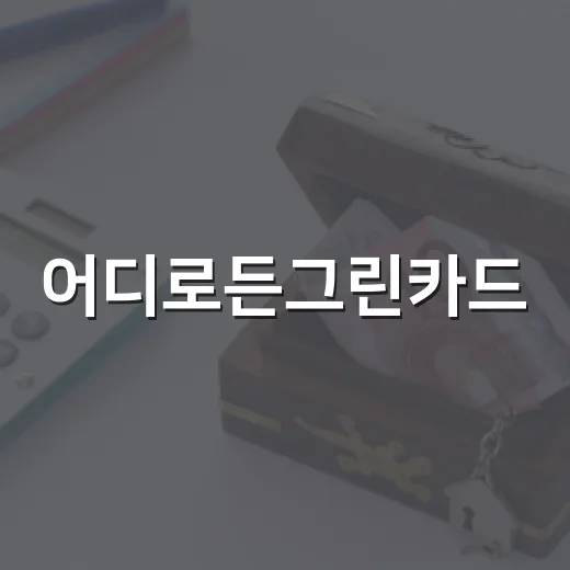 어디로든그린카드, 전기차 운전자가 따져볼 5가지 숫자 - 요약
